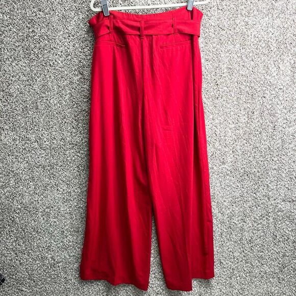 New York & Company Dress Pants Women’s 18 Red Stretch Palazzo NWT - Picture 4 of 5
